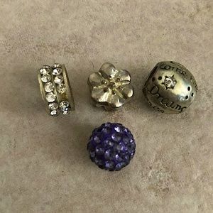 Pandora Charms!! Set of 4! ✨